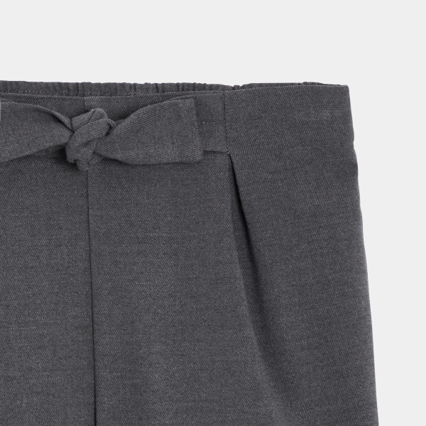 شورت أنيق باللون الرمادي للفتيات